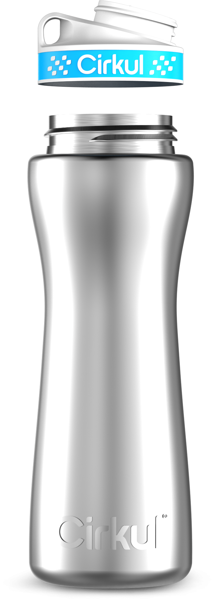 Custom 22oz. Stainless Steel Bottle & Comfort Grip Lid UGSB