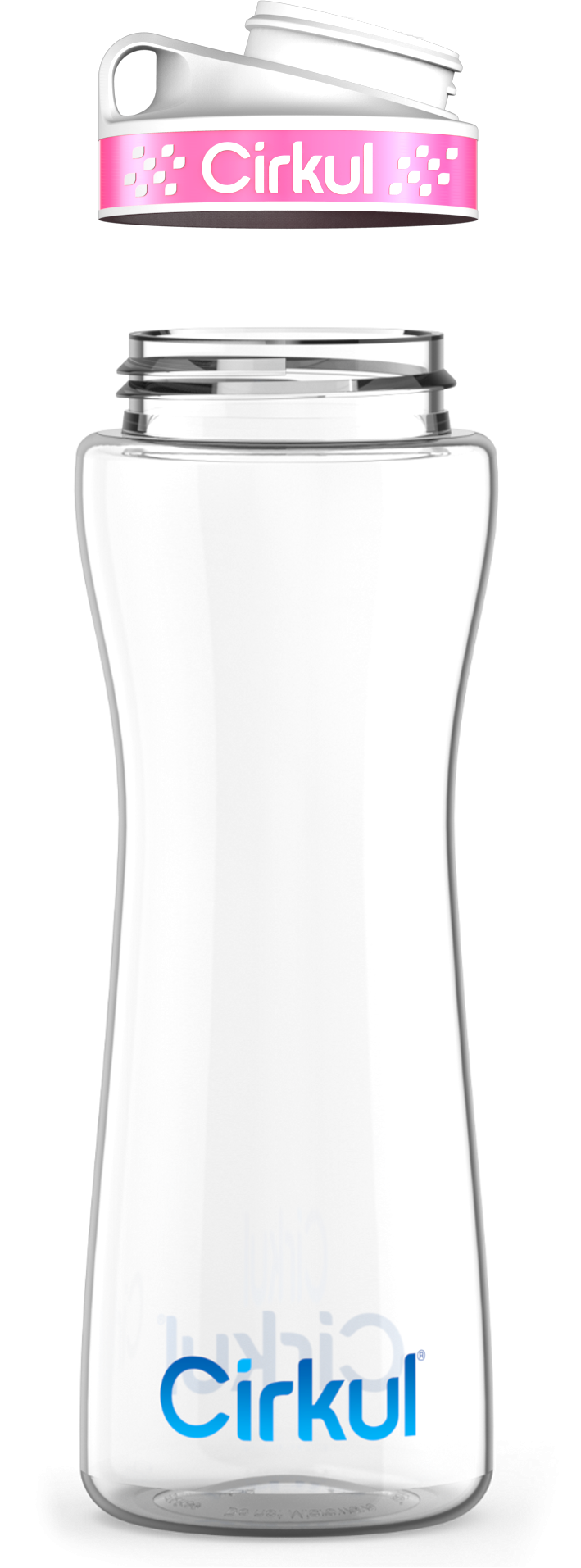 Custom 22oz. Plastic Bottle & Comfort Grip Lid 05CC