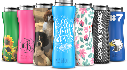 Custom 22oz. Stainless Steel Bottle & Comfort Grip Lid UGSB
