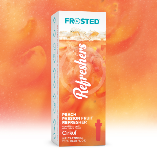 Frosted Peach Passion Fruit Refresher TYUV